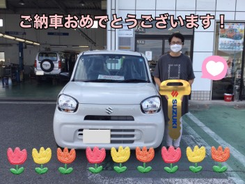 Ｈ様　アルトご納車です！！